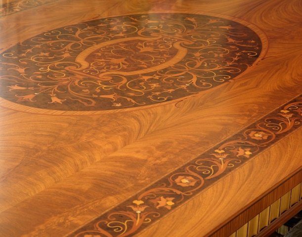 hermitage table inlay